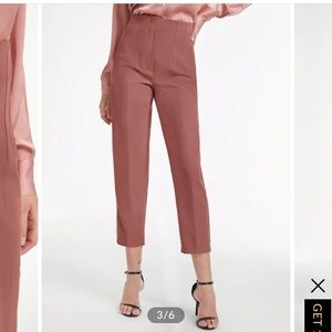 The Commense Pleated Pants in Rose. NEW WITH TAGS.